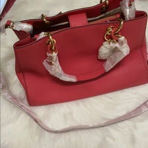 Michael kors watermelon MD satchel